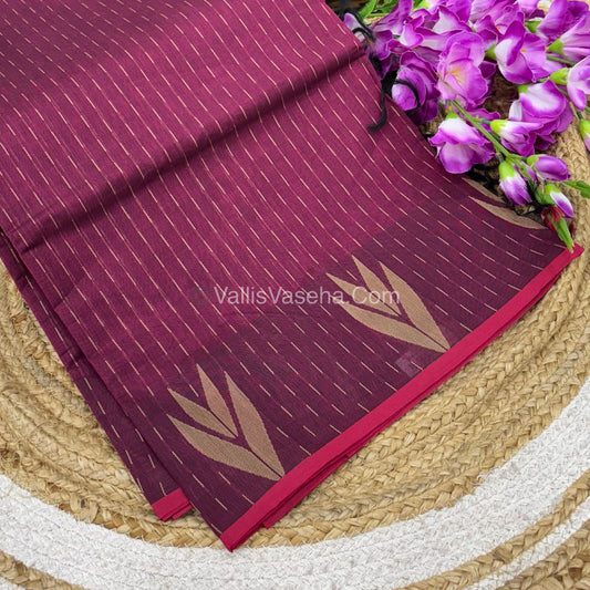 Premium Negamam Cotton Saree - VVNCS001