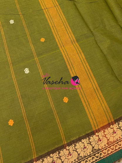 Chettinadu Cotton Saree - VVCCS003