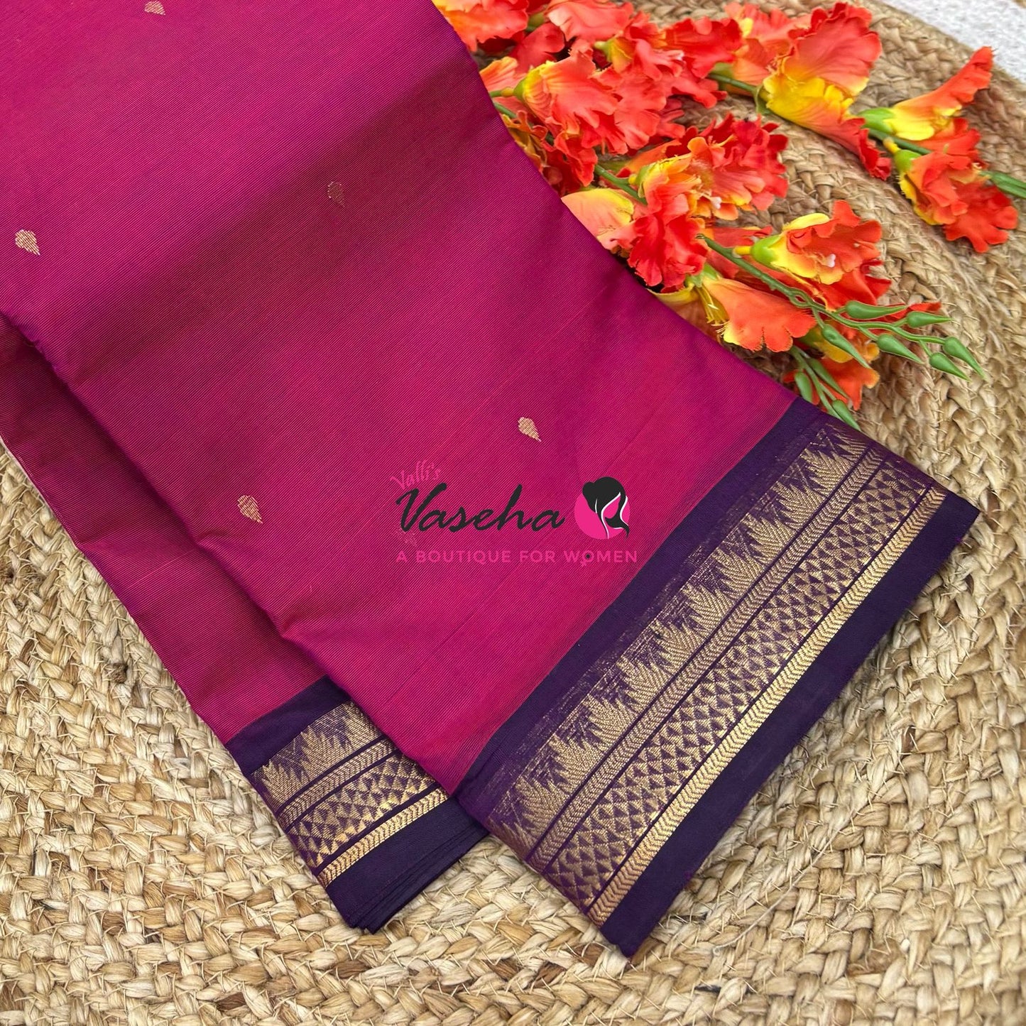 Kanchi Cotton Saree - VVKCS027