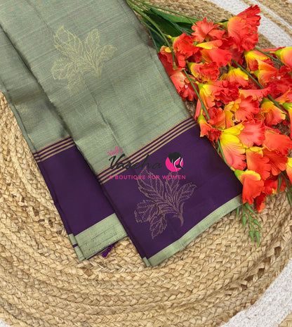 Half Mix - Pure Soft Silk Saree - VVPSS108