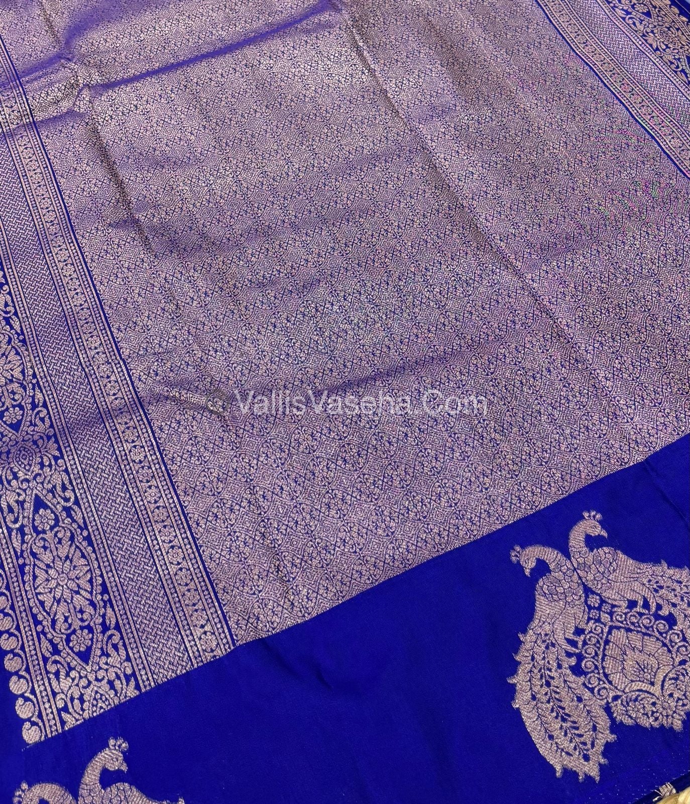 Semi Soft Silk  - Blue Shade -VVSSS018