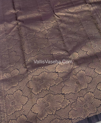 Half Mix - Pure Soft Silk Saree - VVPSS030