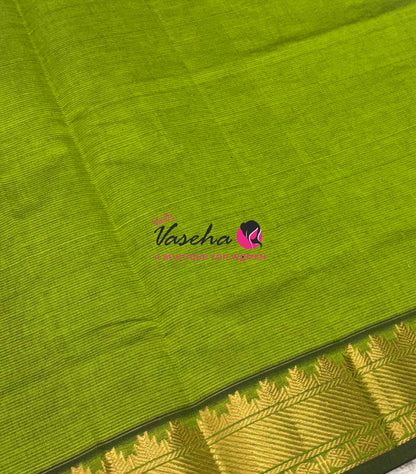 Semi Silk Cotton Saree | Vairavoosi  Design |VVSSC017