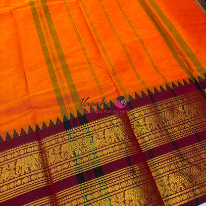 Kanchi Cotton Saree - VVKCS019
