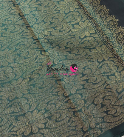 Half Mix - Pure Soft Silk Saree - VVPSS083