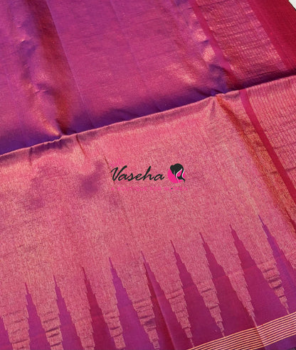 Pure Soft Silk Saree  - Small Pazhum Pazhamum Checks - VVPSS159