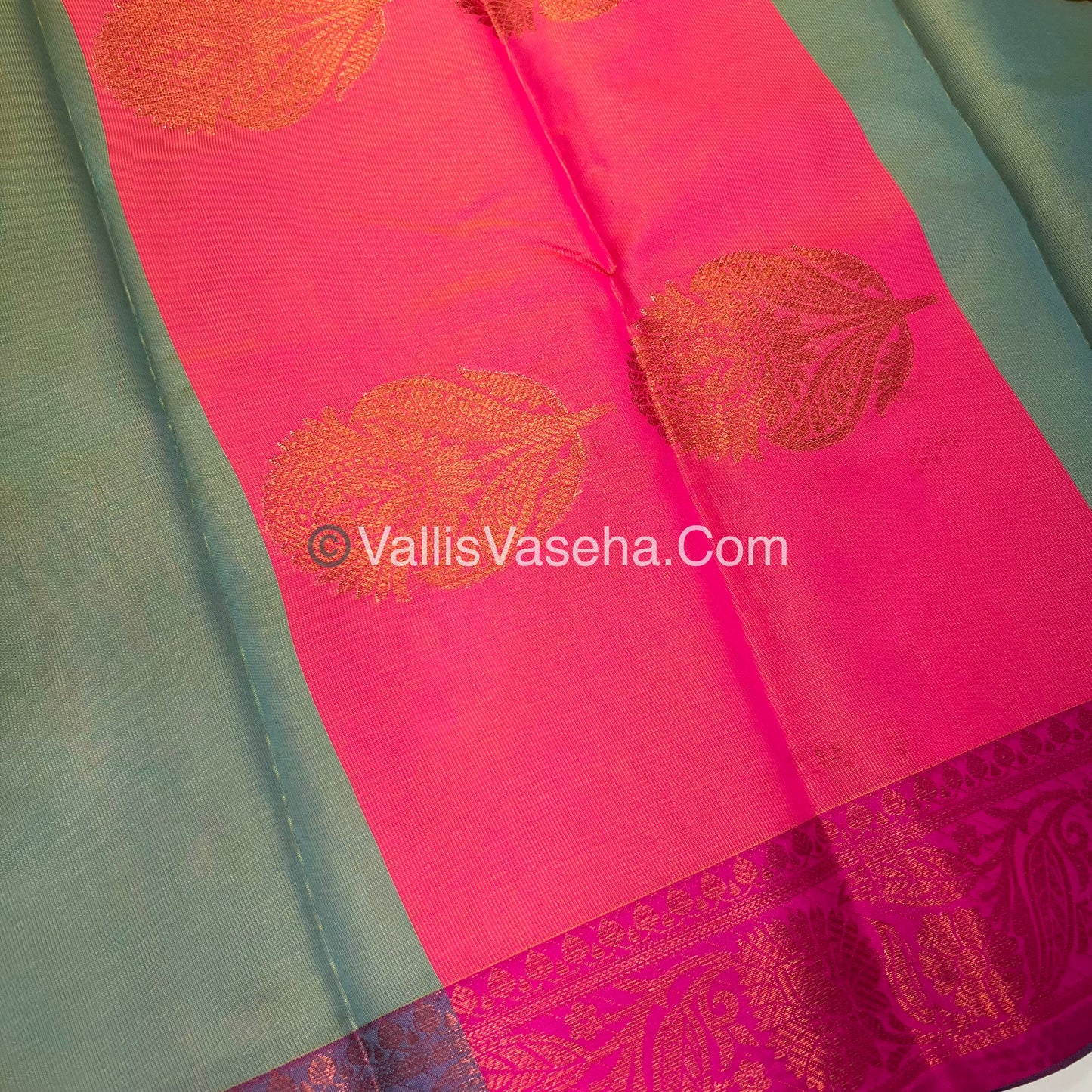 40% less - Offer Saree -  Semi Soft Silk Saree - VVDS007