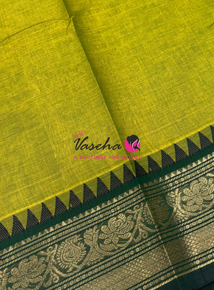 Kanchi Cotton Saree - VVKCS026