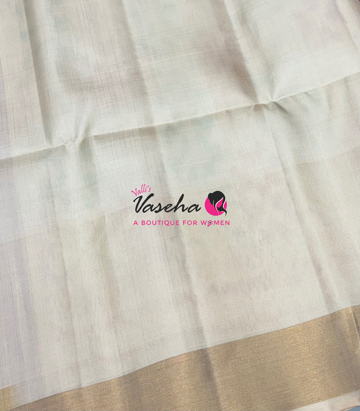 Pure Soft Silk Saree  - Pochampally Design - Pink & Cream Combo - VVPSS110