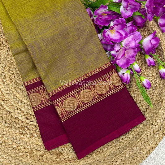 Kanchi Cotton Saree - VVKCS007