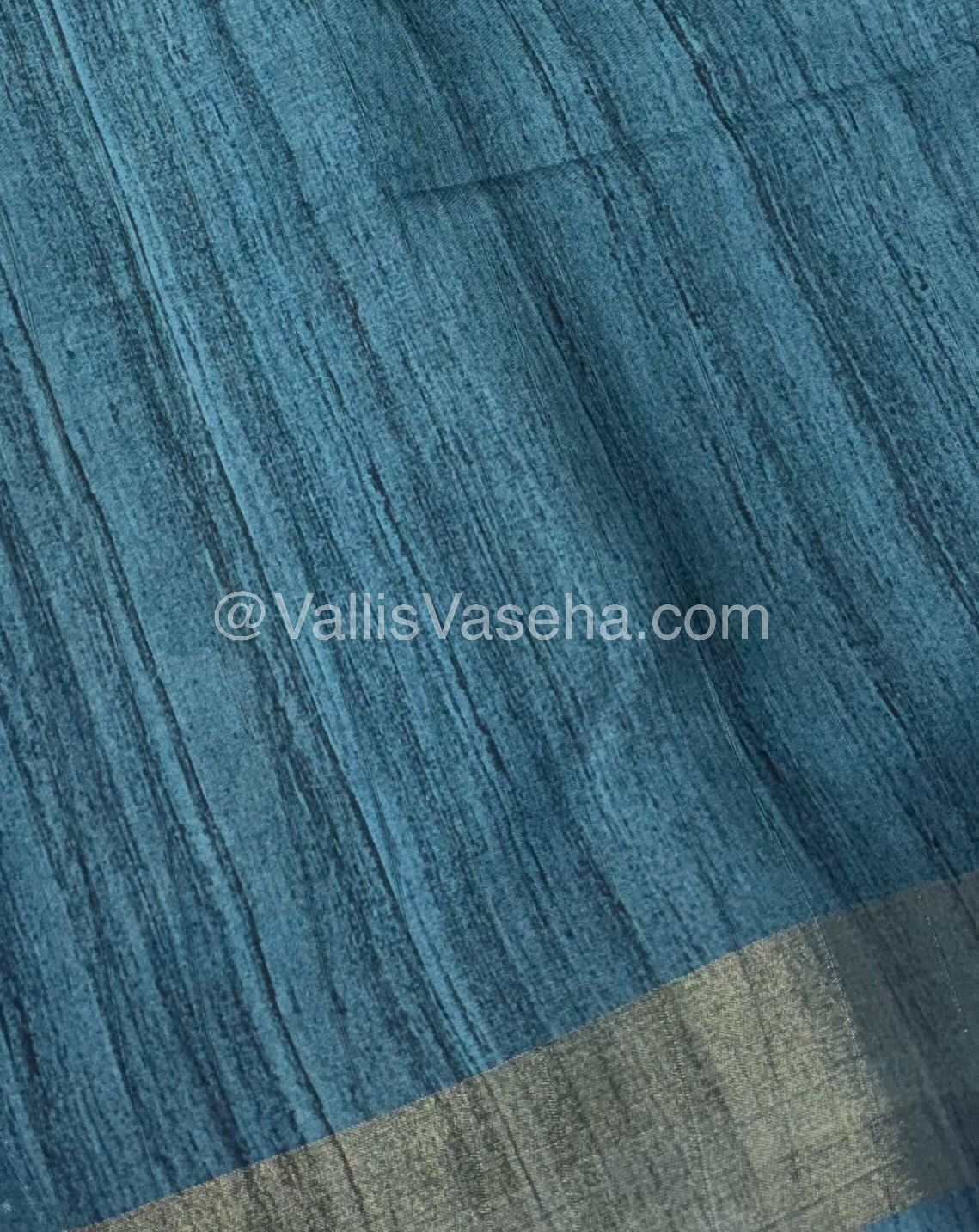Art Silk / Semi Gicha Tussar Saree  - VVSGT003