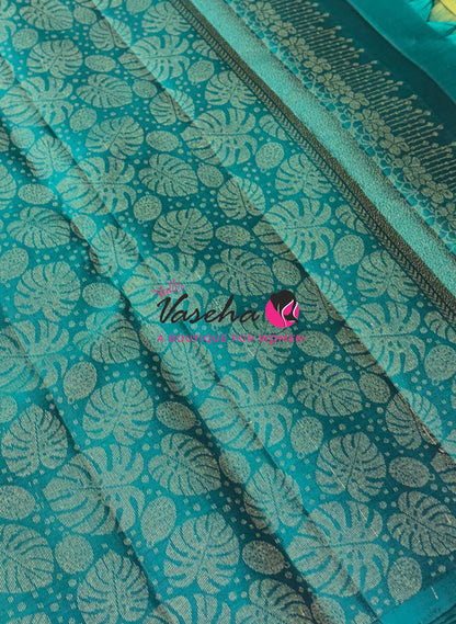 Half Mix - Pure Soft Silk Saree - VVPSS104