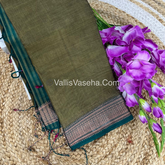 Dhaka Cotton Saree - VVDCS002
