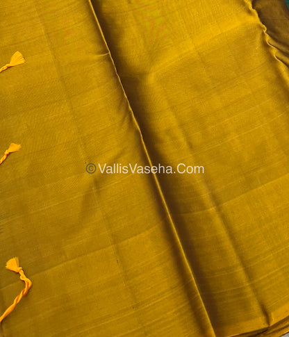 Half Mix - Pure Soft Silk Saree - VVPSS030