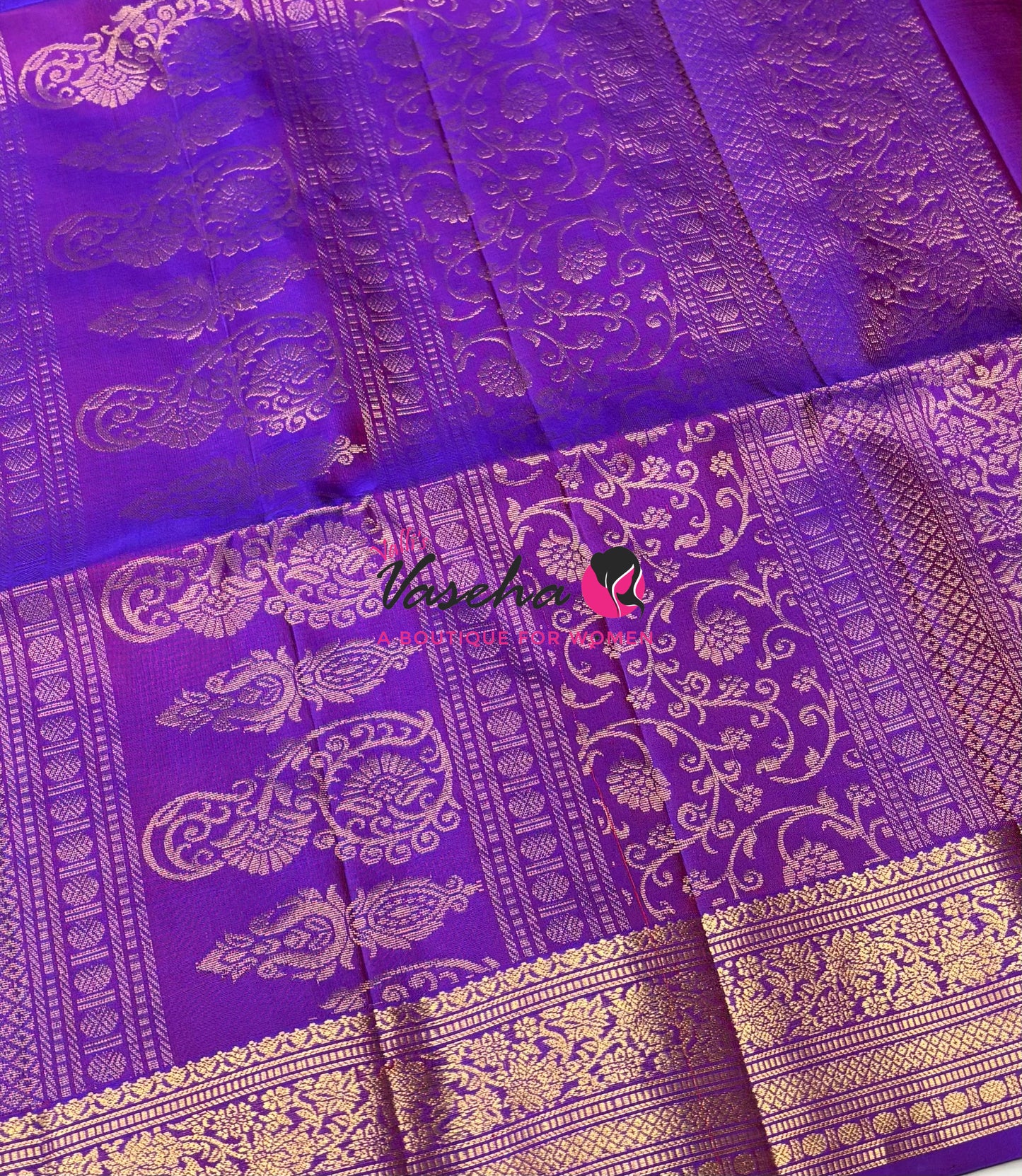 Pure Soft Silk Saree - Kanchi Border - VVPSS033