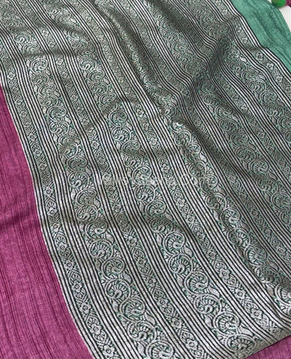30% less - Offer Saree - Tussar Saree - VVDS005
