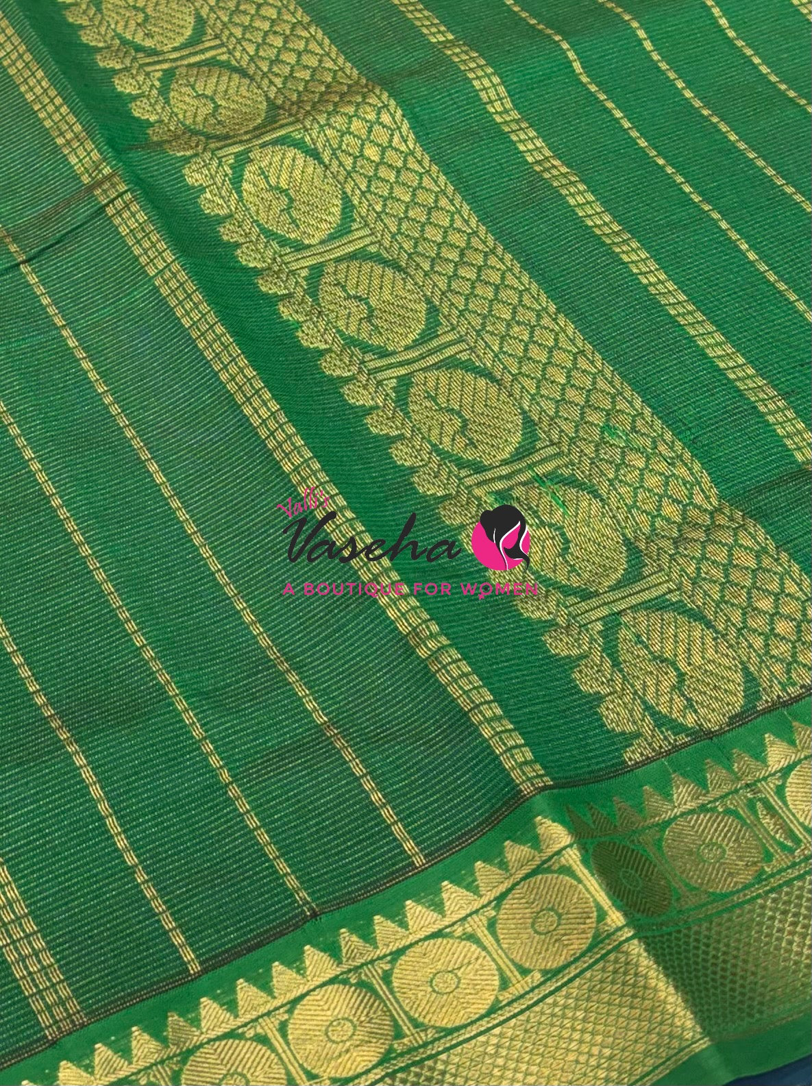 9 Yards |Semi Silk Cotton Saree | Vairavoosi  Design | VV9YSS001