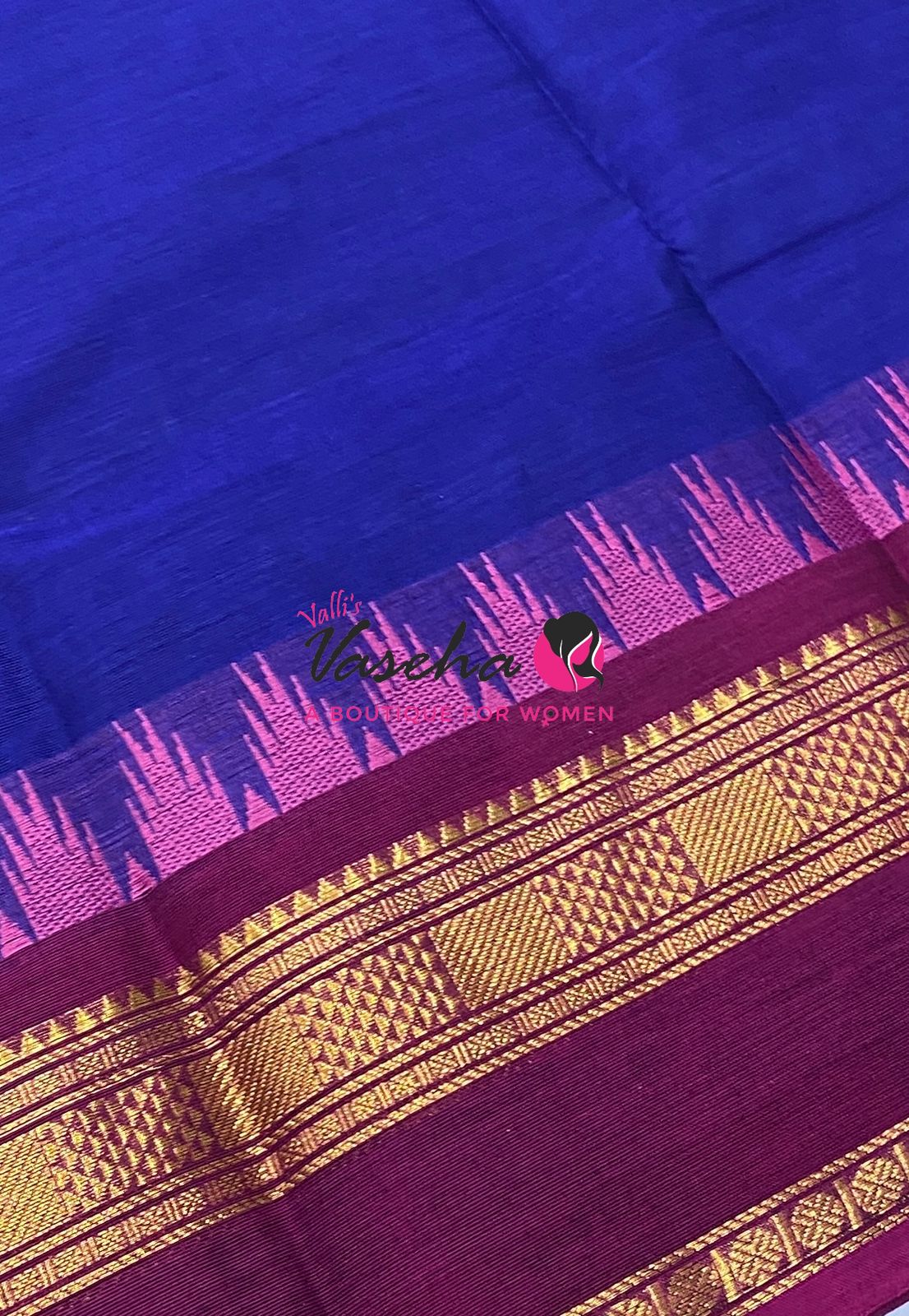 Kanchi Cotton Saree - VVKCS032