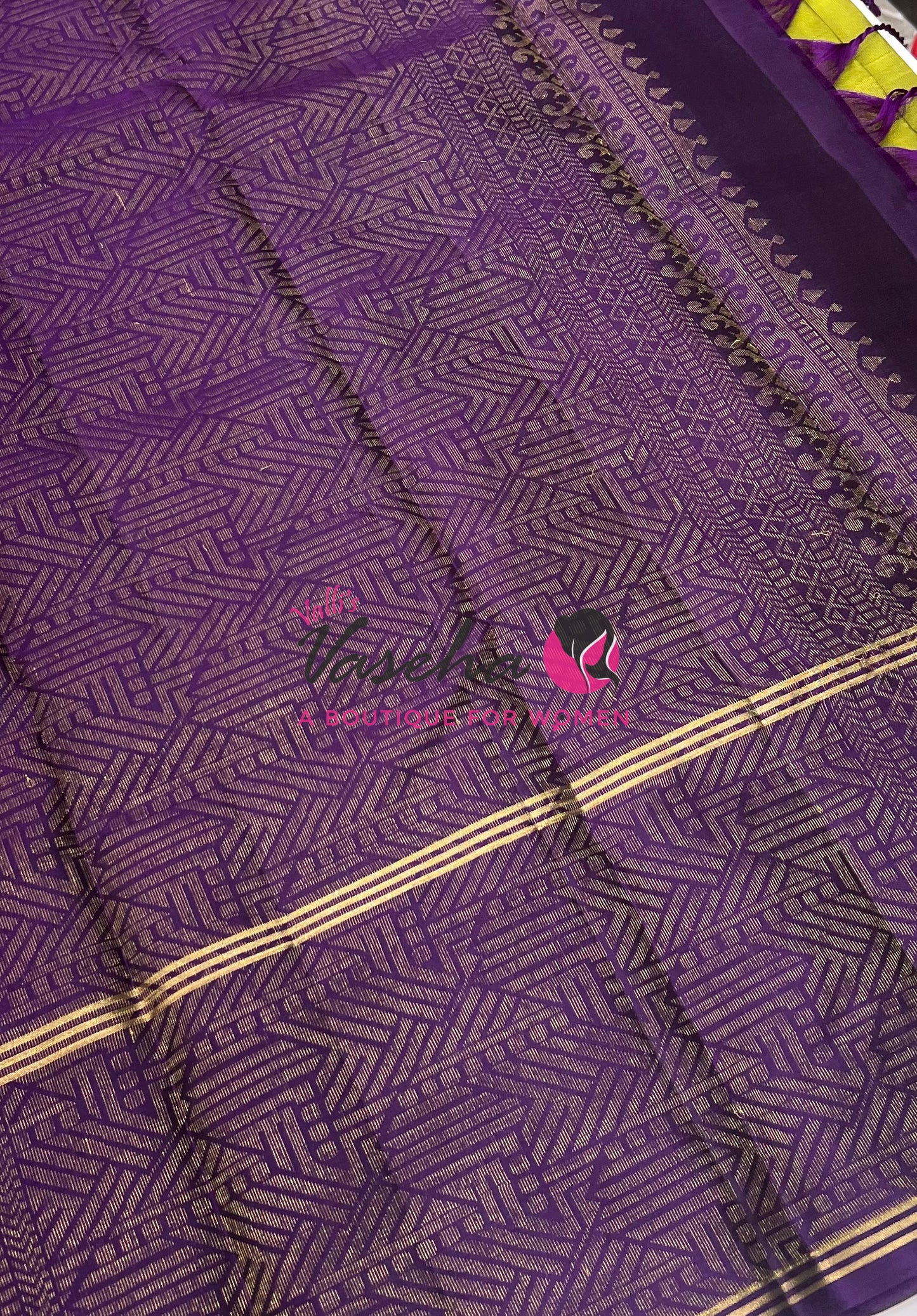 Half Mix - Pure Soft Silk Saree - Long Retta Petta Border with Butta - VVPSS084
