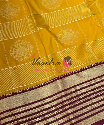 Semi Bridal Kanchi Silk  - Korvai - Premium- VVSKS008