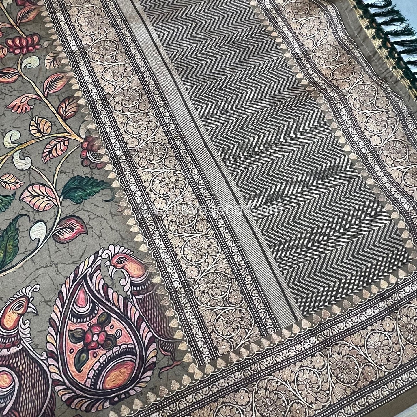 30% less - Offer Saree - semi Dola Saree - VVDS006