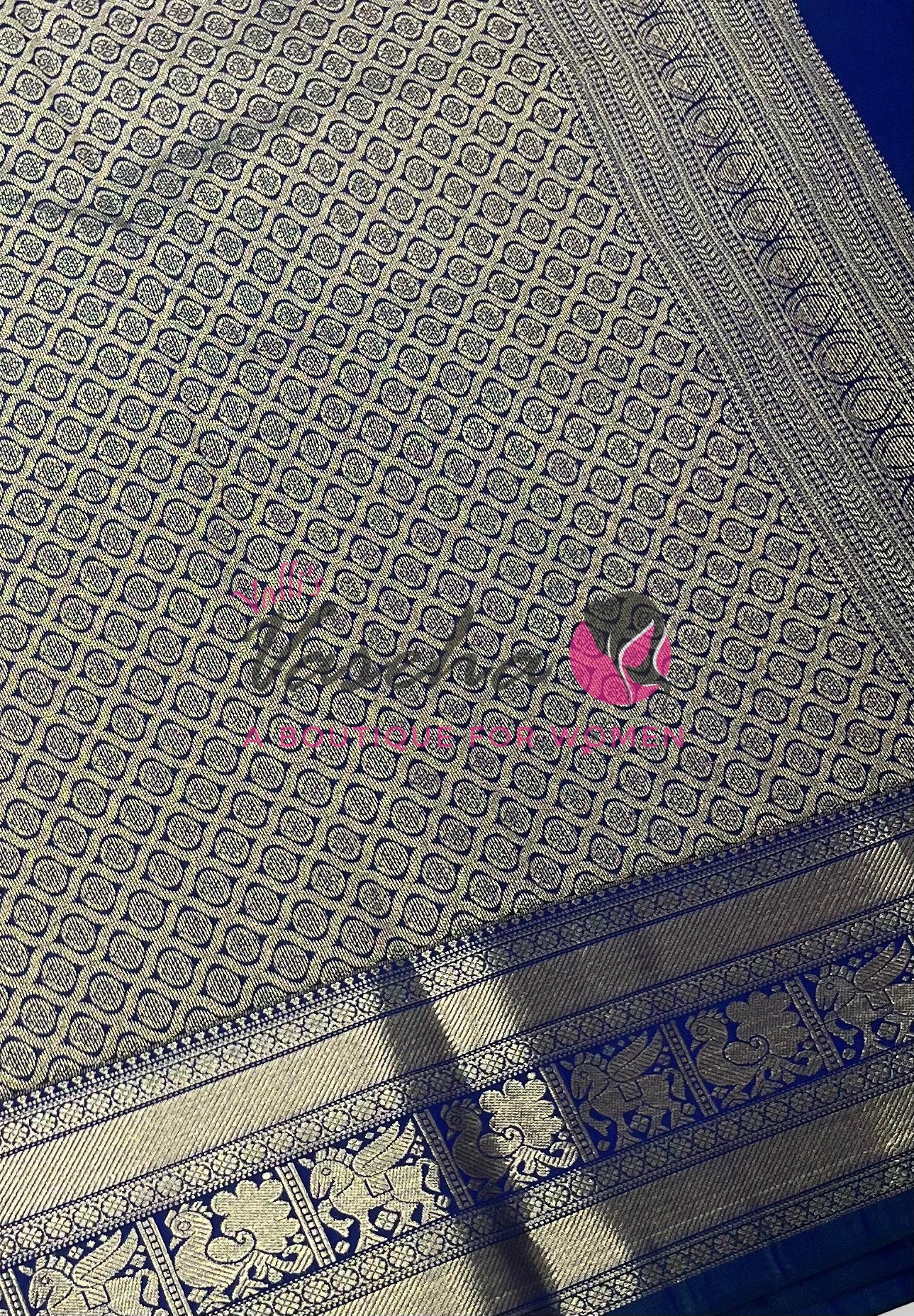 Semi Kanchi Silk - VVSKS009