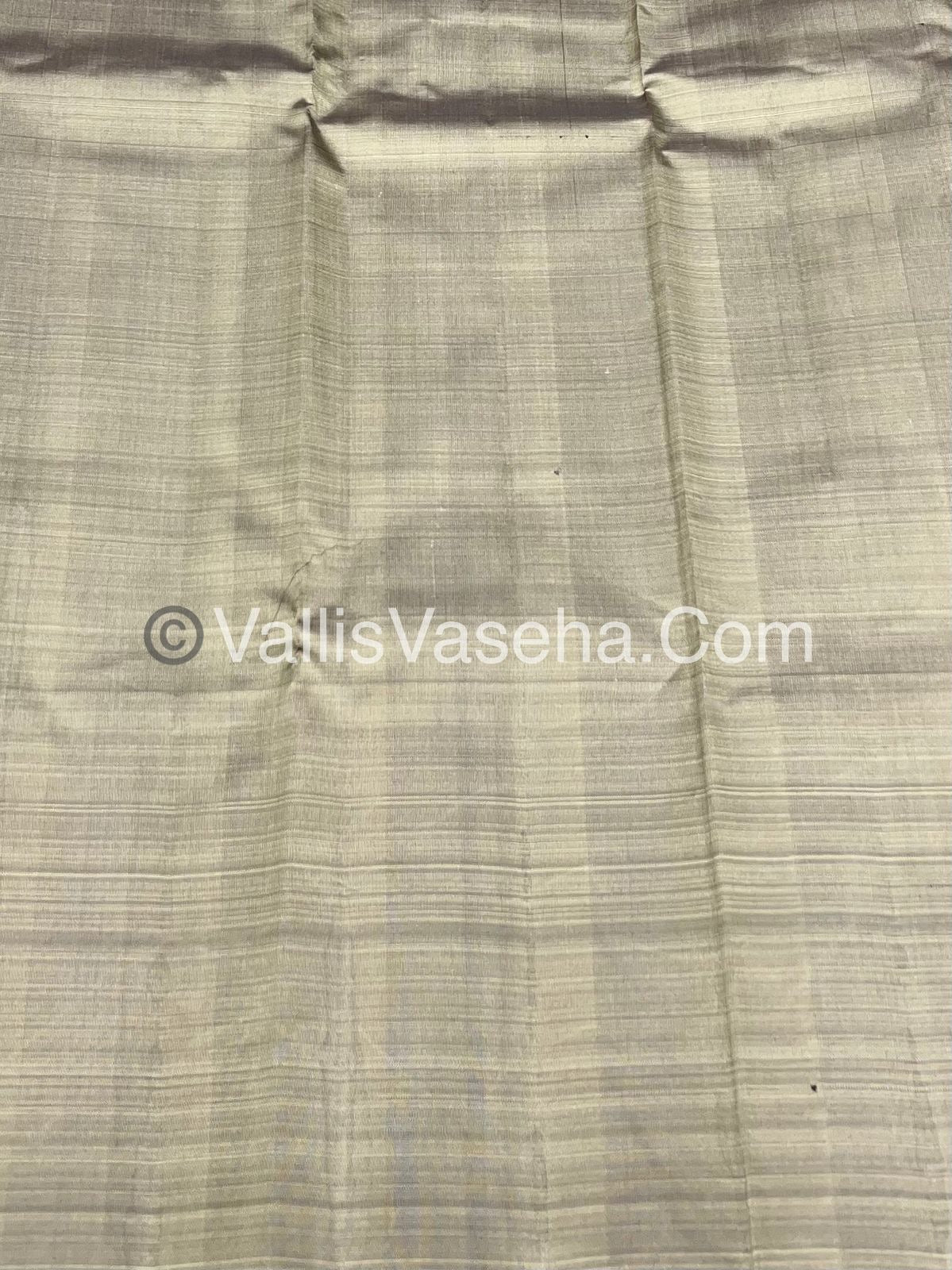 Pure Kanchipuram Silk Saree - Thalampoo - VVPS003