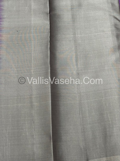Half Mix - Pure Soft Silk Saree - VVPSS075