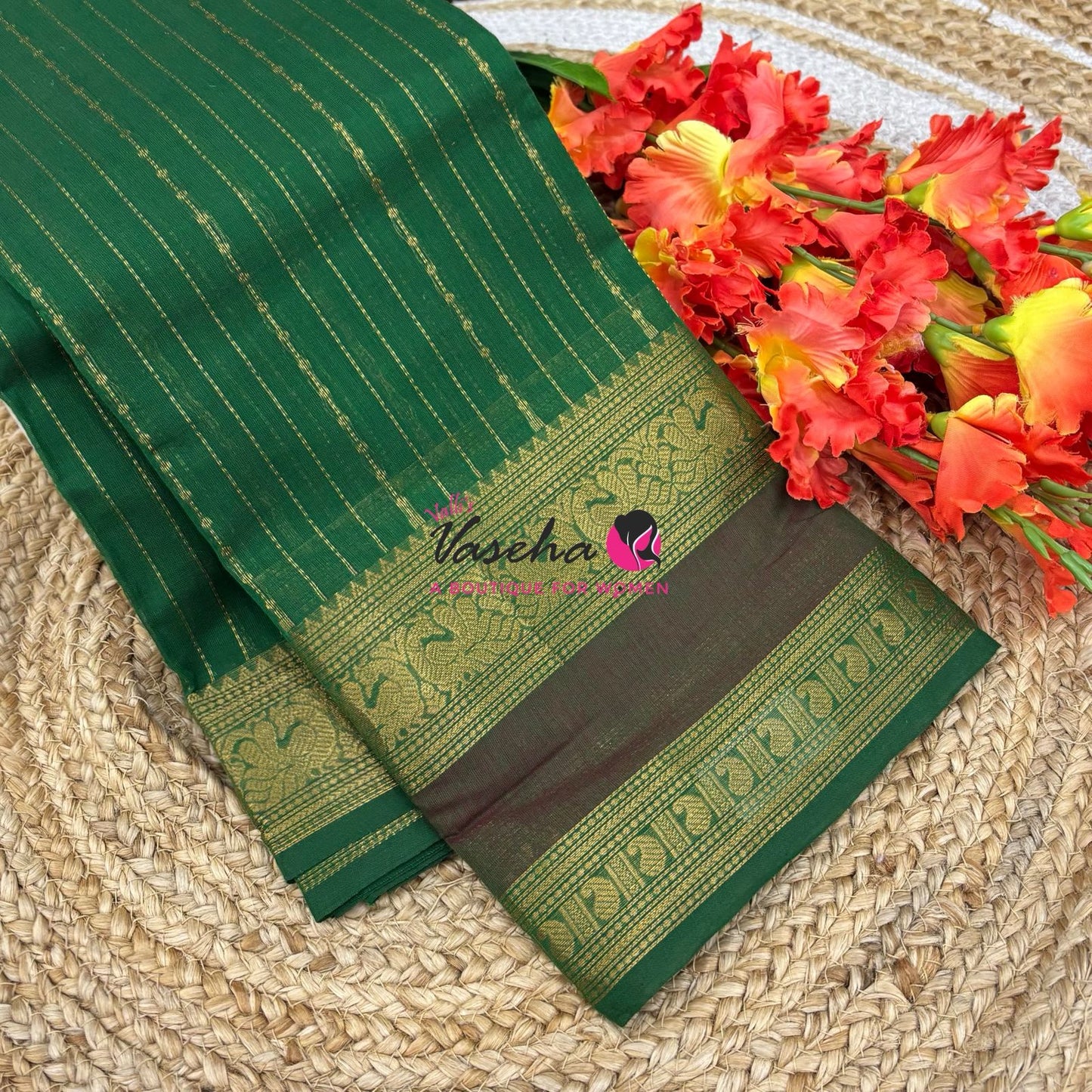 Kanchi Cotton Saree - VVKCS022