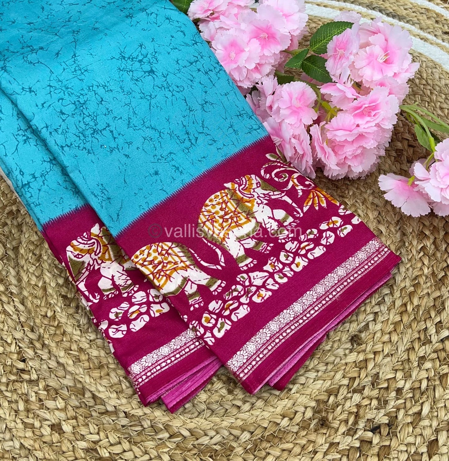 Budget Friendly Sarees - Casual Wear Sarees - Crackle Silk - VVCS001