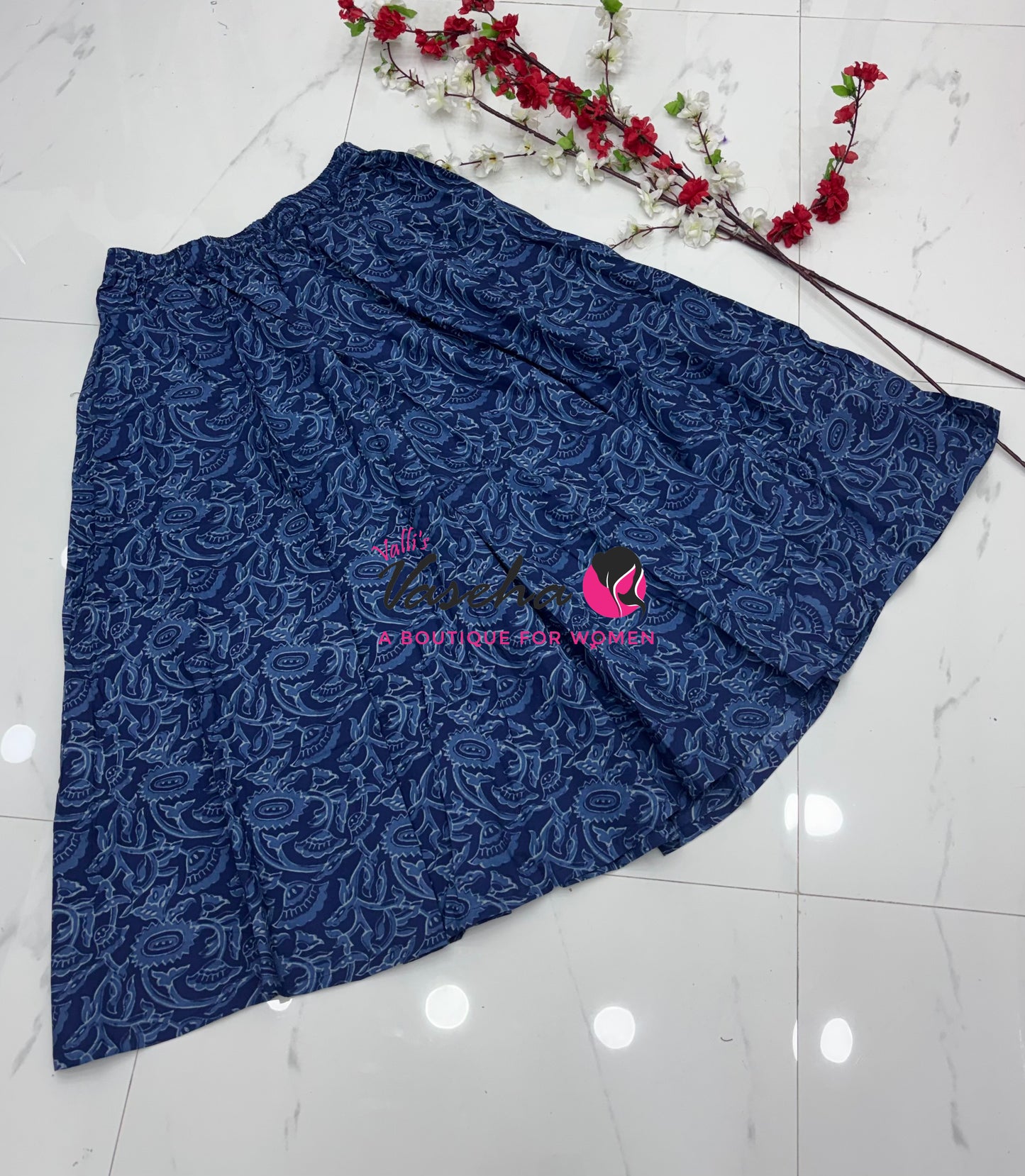 Skirts - Indigo Blue - 2XL Size - VVPCS003