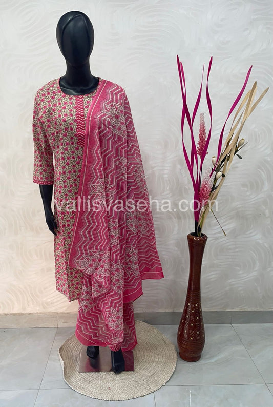 Ready Made - Salwar, Kameez & Duppatta(3pc) - Printed - VVRBS002