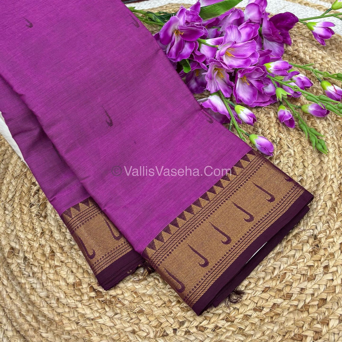 Kanchi Cotton Saree - VVKCS017