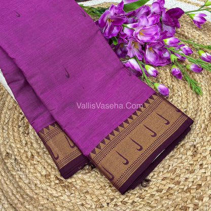 Kanchi Cotton Saree - VVKCS017