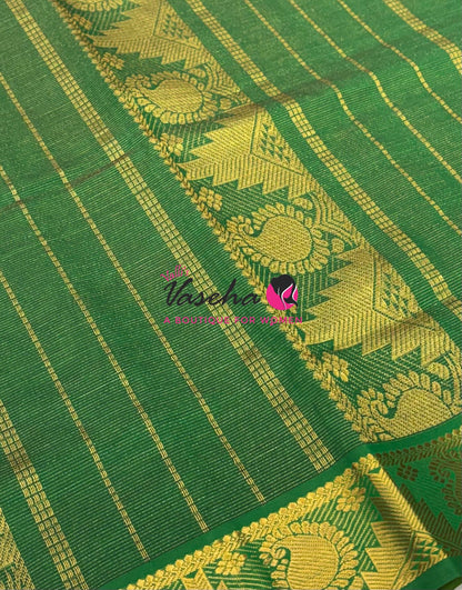 9 Yards |Semi Silk Cotton Saree | Vairavoosi  Design | VV9YSS001