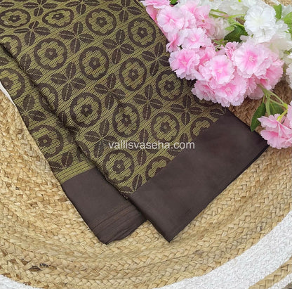 Mixed Cotton Brasso Saree - VVBS001