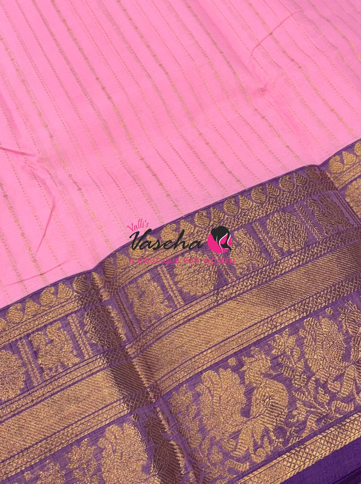 Kanchi Cotton Saree - VVKCS022