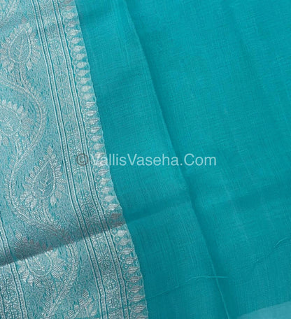 Fancy Saree - Mixed Variety - Aqua Blue Shade - VVFBS005