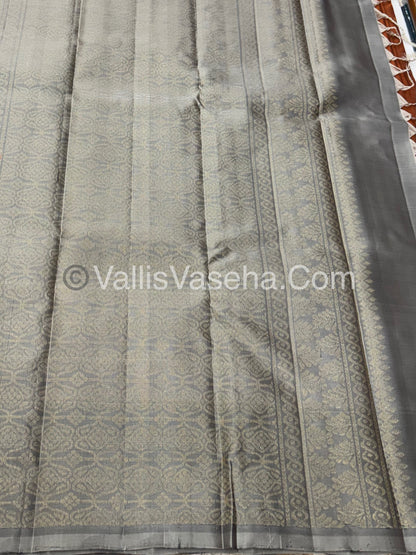 Half Mix - Pure Soft Silk Saree - VVPSS075