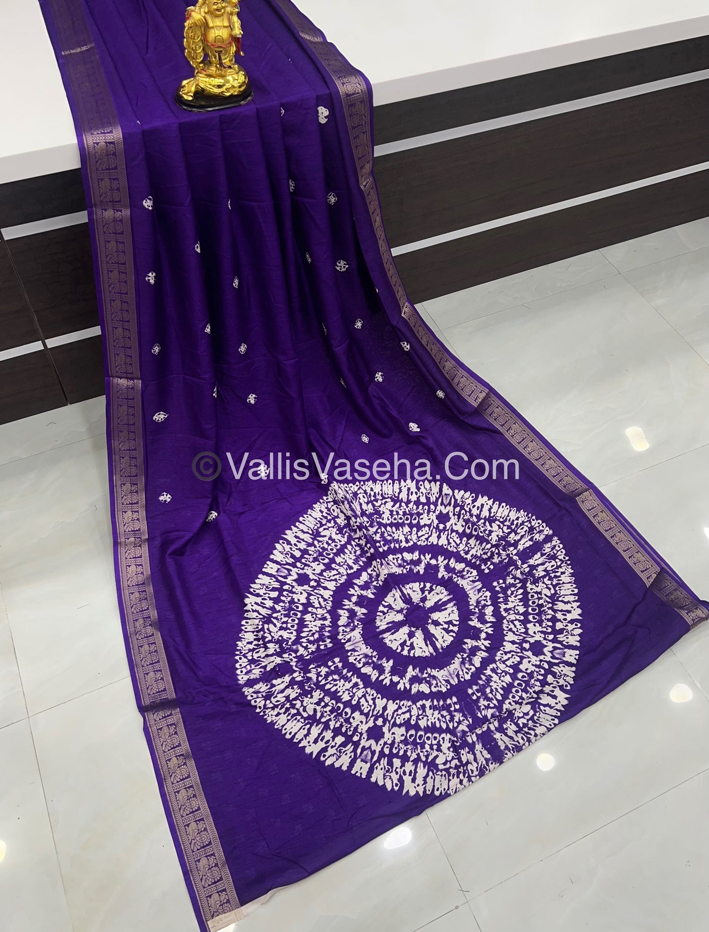 Casual Wear - Fancy Mixed Silk - Violetish Purple Shade - VVFMS002