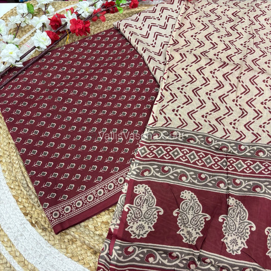 Pure Mul Mul Cotton | Unstitched Material | VVUSM019
