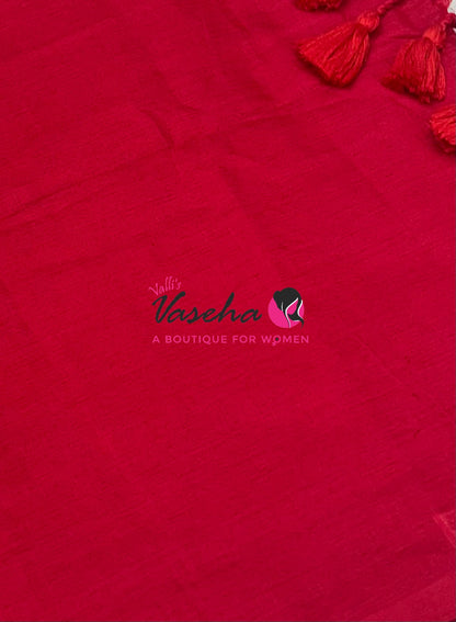 Budget Friendly Sarees - Casual Wear Sarees - Khadi Cotton Sarees - VVKCS028
