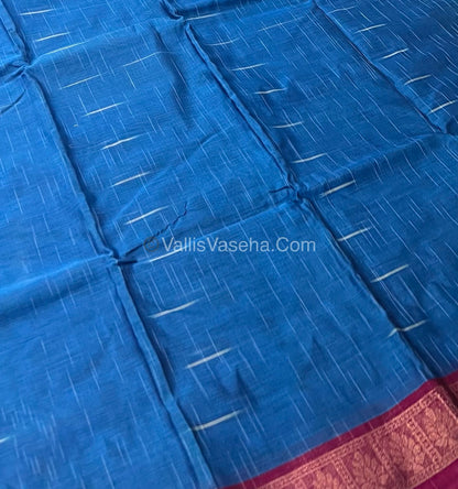 Dhaka Cotton Saree - VVDCS001