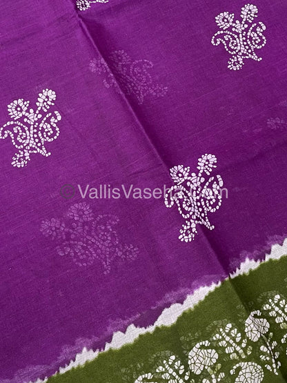 Pure Cotton Voile Saree | VVPVC004