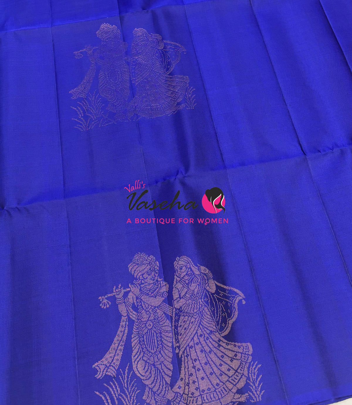 Pure Soft Silk Saree  - Blue Shade - VVPSS133