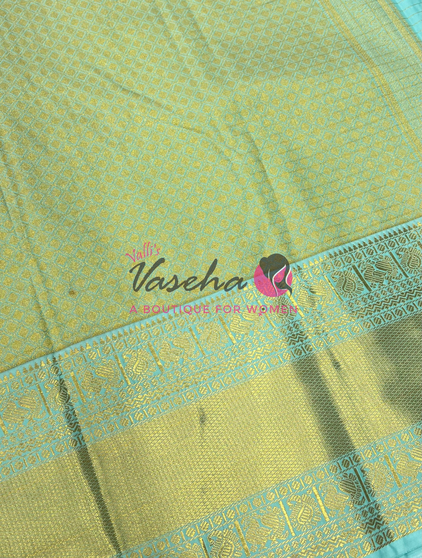 Semi Bridal Kanchi Silk  - Korvai - Premium- VVSKS008