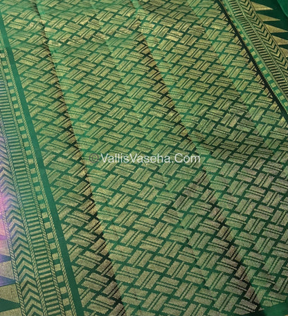 Half Mix - Pure Soft Silk Saree - VVPSS030