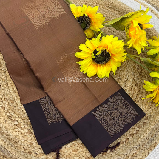 Half Mix - Pure Soft Silk Saree - VVPSS030