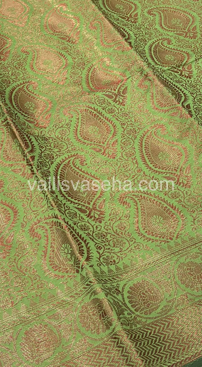 Banarasi - Copper Zari Saree - VVCZ001