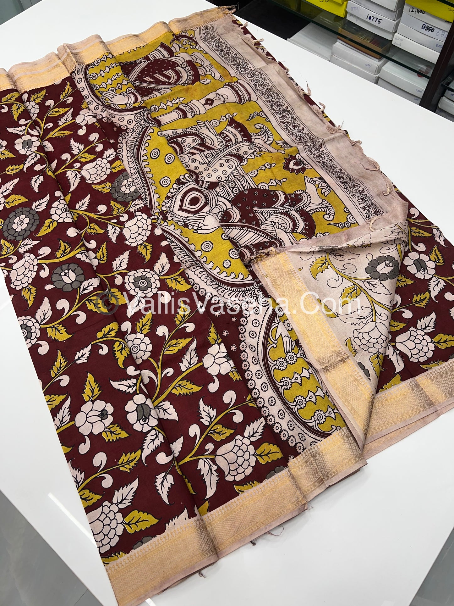 Chennur Silk | Kalamkari Prints | VVCS005